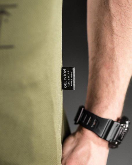 Тактична футболка Oblivion страху немає oliva ДЛ6590 | Зображення 5