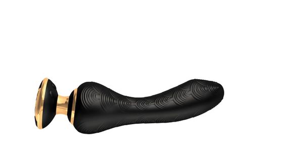 Вібратор для точки G Shunga Sanya Black, гнучкий стовбур Sex Aura