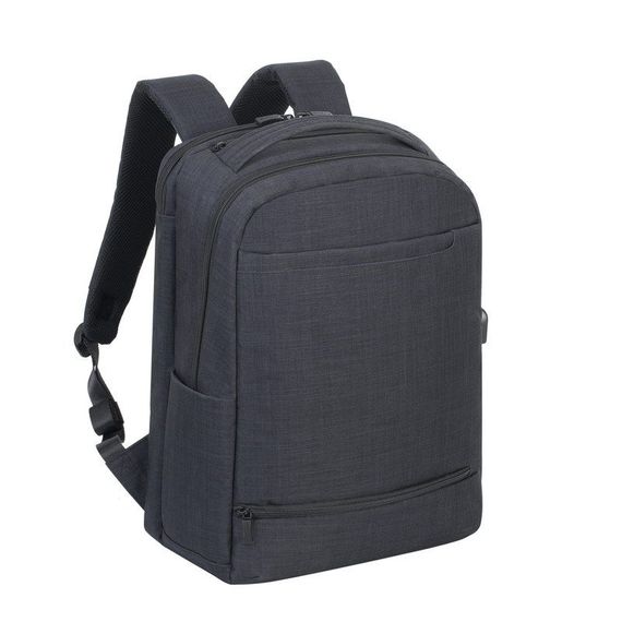 Рюкзак городской Rivacase 8365 / Black 32х47.5х17 см черный
