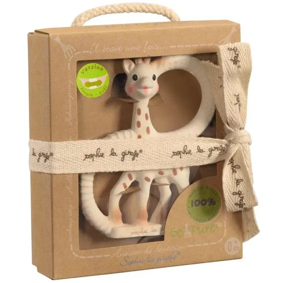 Прорізувач з кільцями Жирафа Софі, Sophie la girafe (Vulli) (м'який) (200318) | Зображення 1