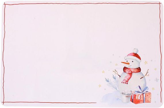 Набір 12 сервірувальних серветок 28x43см підтарільники Happy Holidays-86, поліпропілен