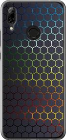 Чехол на Huawei Nova 3 Переливающиеся соты "498u-1535-17620"