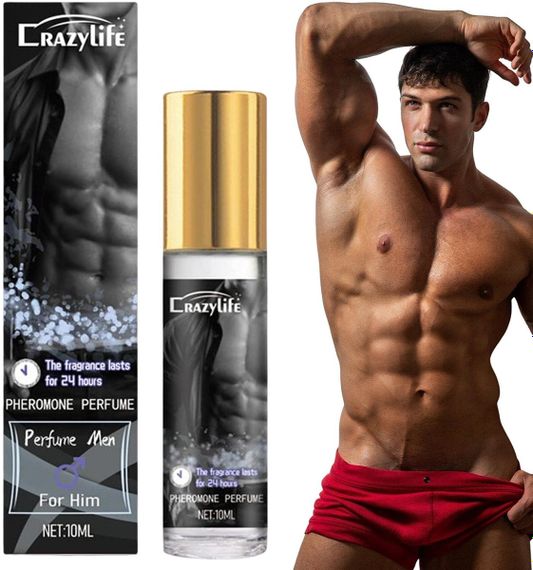 Чоловічий парфум із феромонами CrazyLife з ролером (10 мл) | Зображення 1