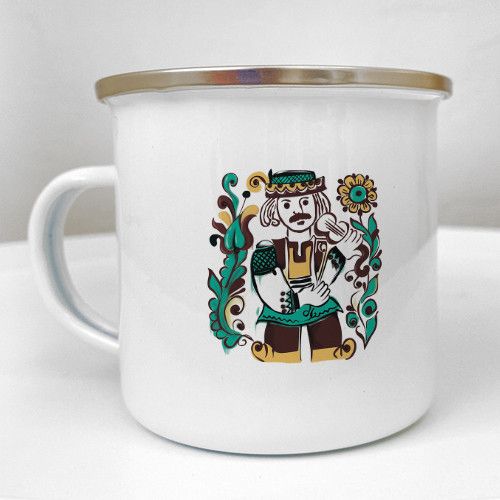 Кружка металлическая Camper Гуцул 250 мл (KRM_TR003)