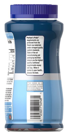 Комплекс для шкіри, волосся, нігтів Puritan's Pride Hair Skin & Nails Gummies 80 Gummies Strawberry | Зображення 2