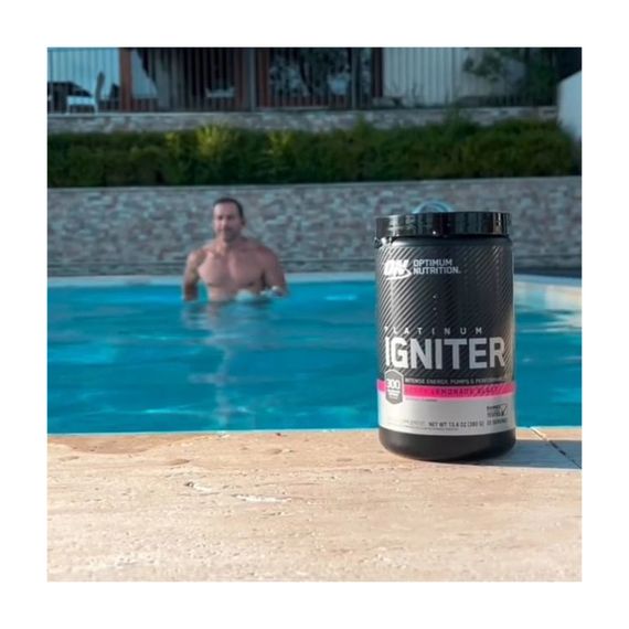 Передтренувальний комплекс Optimum Nutrition Platinum Igniter 380 g (Berry Lemonade Blast ) | Зображення 3