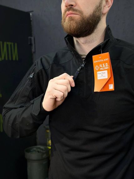 Тактичний Військовий Убакс Чорний 4.5.0 Покращений Black Under Body Armor Combat Shirt | Зображення 7