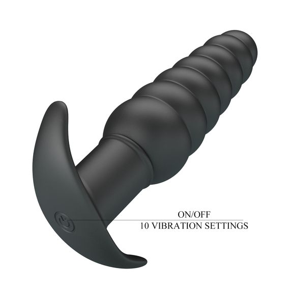Анальна пробка з вібрацією Pretty Love Aeolis Vibrating Anal Plug | Зображення 9