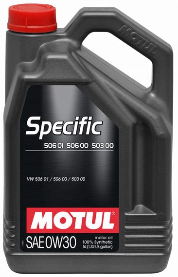 Моторна олива Motul SPECIFIC 506.01-506.00-503.00 0W-30 5л.
