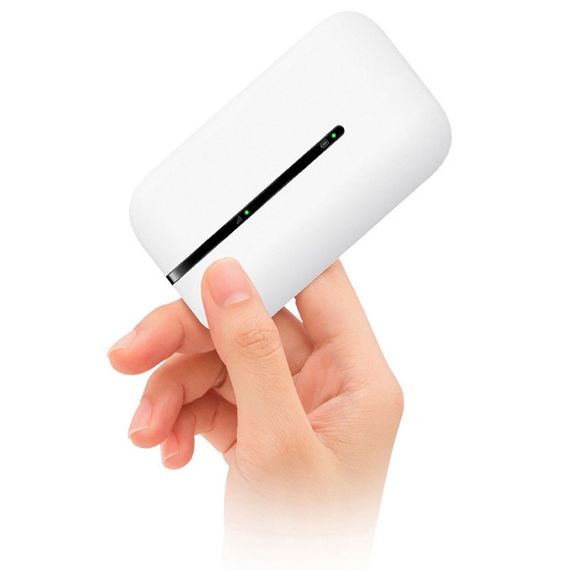 Портативний 4G LTE роутер / Роутер з акумулятором 150 Мбіт/с / Мобільний WiFi роутер зі слотом для SIM-картки
