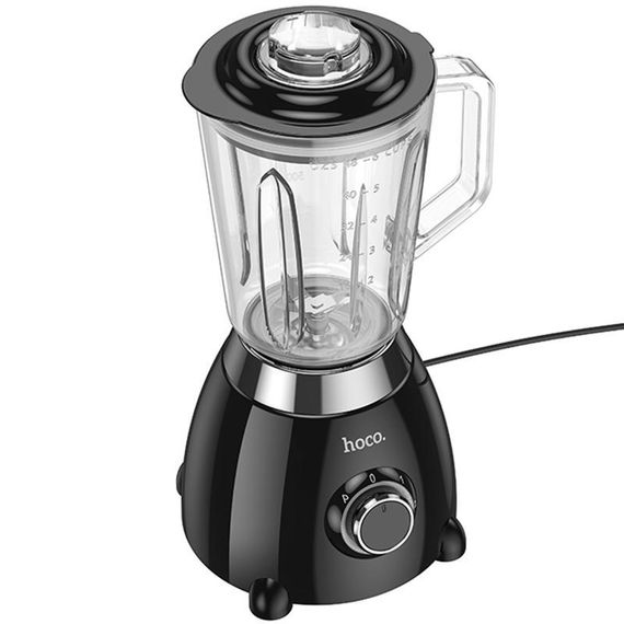 Блендер Hoco HE33 Electric Retro Juicer 500W (1.5L) Black | Зображення 2