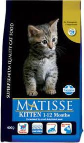 Сухий корм для кошенят, вагітних і кішок, що годують Farmina Matisse Kitten з куркою. 10 кг