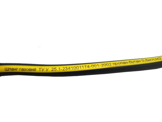 Шланг газовий ASCO гумовий чорний 1/2" ВВ 3,0 м 1/30 | Зображення 3