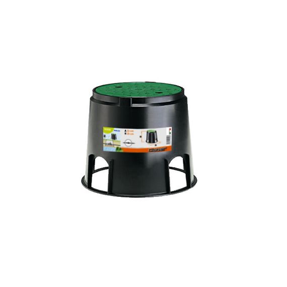 Коробка монтажна кругла на 1 клапан для підземного поливу. Коробка монтажна кругла, рішення для всіх ваших потреб підземного зрошення. Ця монтажна коробка виготовлена з міцних, високоякісних матеріалів, призначена для легкого та ідеального встановлення