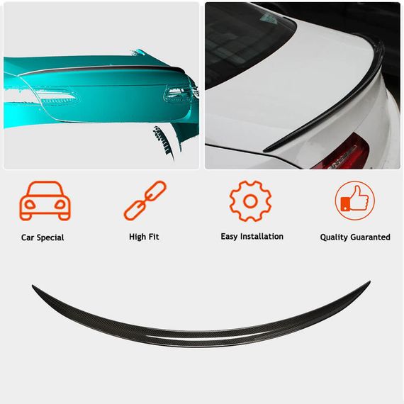 Спойлер V7 (Карбон) для Mercedes E-class coupe C238 2016-2024 рр | Зображення 1