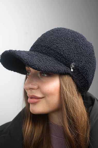 Осенняя бейсболка «Астрид» (7224) черный