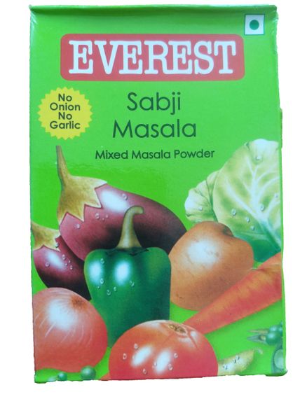 Овочева масала, Сабджі Масалу, Sabji Masala, Everest, 50 г, спеції для овочів, | Зображення 4