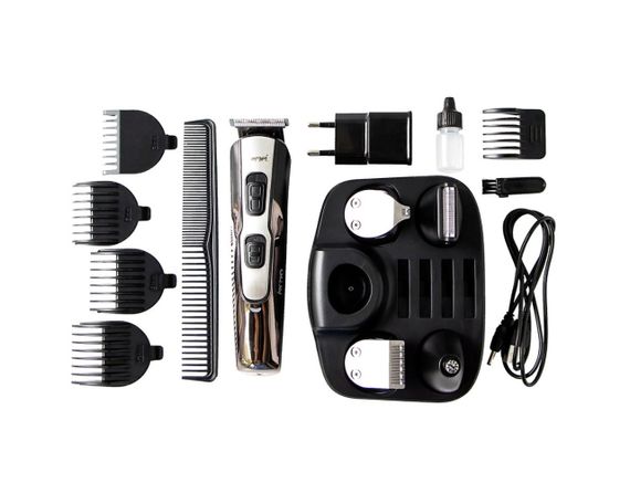 Универсальный мужской триммер Gemei GM-592 10в1 для бороды усов носа и тела машинка для стрижки | Зображення 1