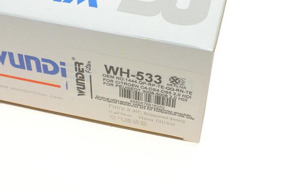 Фільтр повітряний Citroen C4 Peugeot 307 308 2.0HDI 04- WH 533 | Зображення 4