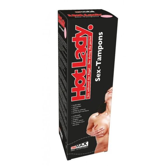Тампони Joy Division Sexmax Hot Lady, 8 шт. Sex Aura | Зображення 2