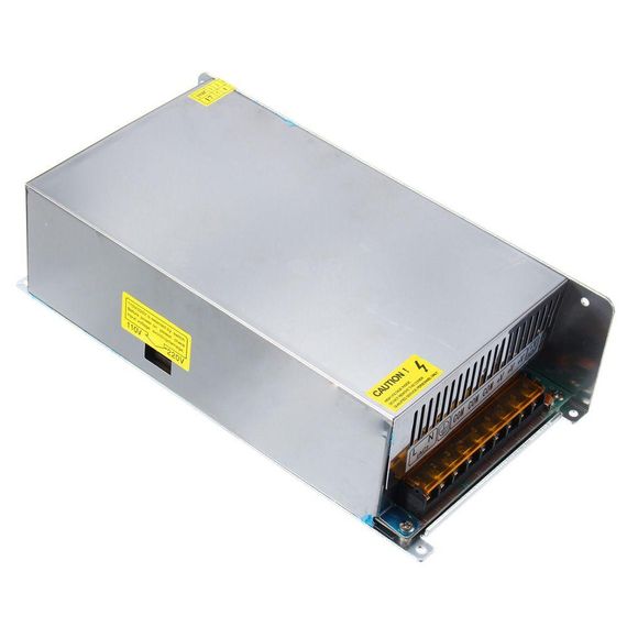 Імпульсний блок живлення з вентилятором 12V / 50A, 600Вт / Мережевий адаптер для світлодіодної стрічки | Зображення 6