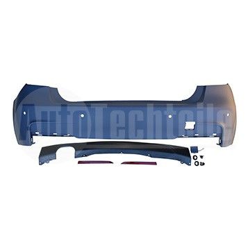 Бампер задний BMW 3 F30 11-19 (M-Performance)с Отв. PDC, 1Т1-Сторон. Выхлоп), AutoTechteile, 703 5167, 711