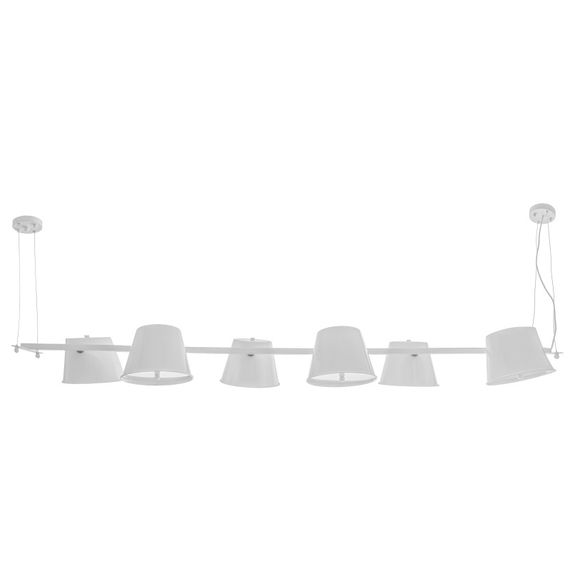 Люстра подвесная для кухни E27 60W WH (BL-522S/6)