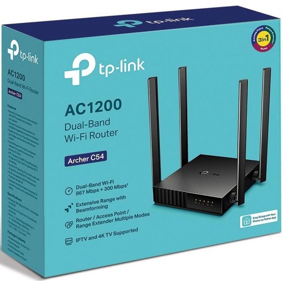 Бездротовий маршрутизатор TP-Link Archer C54 | Зображення 3