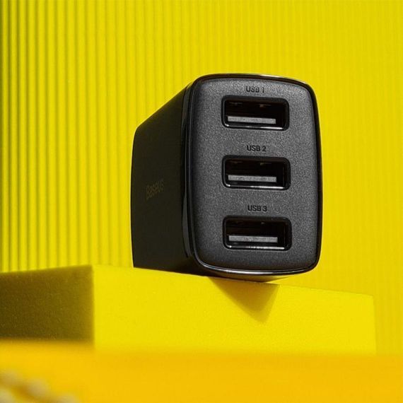 МЗП Baseus Compact 17 W (3 USB) | Зображення 3