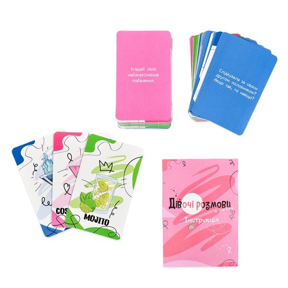 Карточная игра Девичьи разговоры 30590 карточек 108 штук | Зображення 4