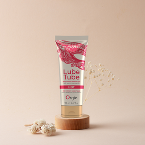 Лубрикант з зігріваючим ефектом на водній основі LUBE TUBE HOT, 150 мл – Orgie (Бразилія-Португалія)