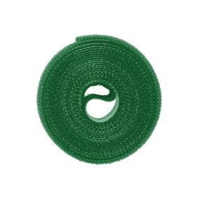 Багатофункціональна стрічка Bradas Т рулон на липучці, 12,5 мм х 2 м, зелений (TYHLT12502/GR)
