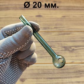 Стеклянная трубка Pocketbowl Oil Turquoise