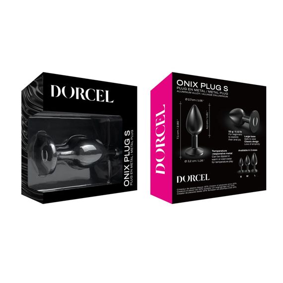 Анальна пробка Dorcel ONIX PLUG S | Зображення 4