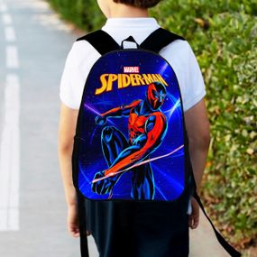 Рюкзак дитячий людина павук, спайдермен "Spiderman" 34х27см, міський ранець для хлопчика з принтом (00387)