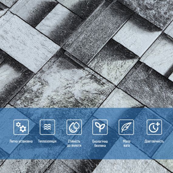 Панель стінова 700*770cm*3mm (D) SW-00001996 | Зображення 3