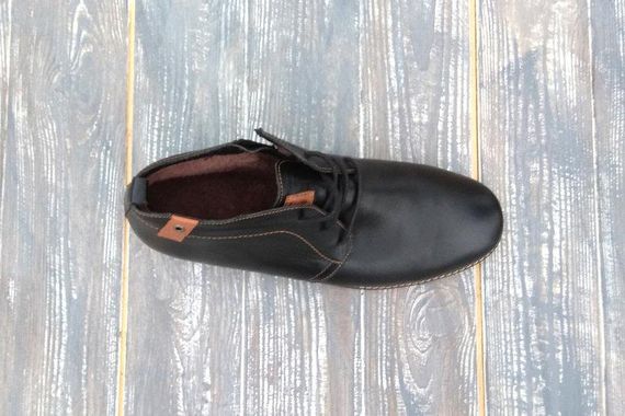 Зимние кожаные ботинки 45 размер - на стопу 29,5 см | Зображення 1