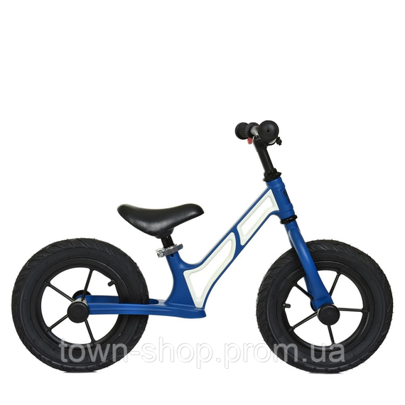 Беговел детский Profi Kids HUMG1207A-3 сине-белый | Зображення 1
