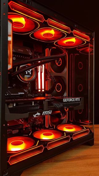 Збірка на замовлення:ігровий ПК GameMax Hype-M Black Tower / AMD Ryzen 7 7800X3D (8 (16) ядер по 4,2 - 5,0 ГГц) / 32 ГБ DDR5 / 1000 ГБ SSD M.2 / nVidia GeForce RTX 5070 Ti, 16 ГБ GDDR7, 256-bit / 850W | Зображення 7