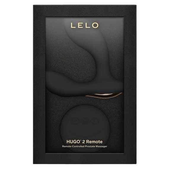 Масажер простати LELO Hugo 2 Remote Black, 2 мотори, дуже потужний, пульт ДК Sex Aura | Зображення 3