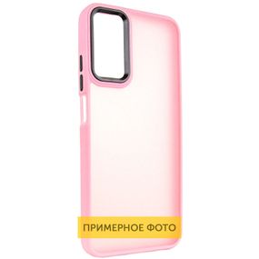 Чохол TPU+PC Lyon Frosted для Motorola Moto G05 / E15 4G Black Pink