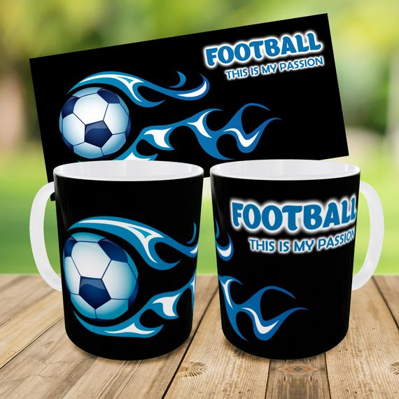 Набір: дитяча сумка-бананка+кружка Футбол 32х15см, бананка для хлопчика футболіста через плече на подарунок (00994) | Зображення 2