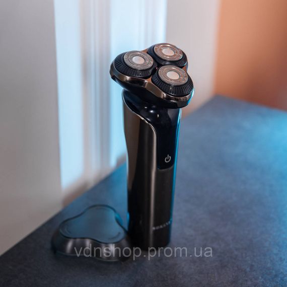 Електробритва акумуляторна 1200 mAh професійна портативна бритва для чоловіків Sokany SK-16040 | Зображення 6