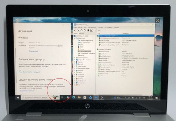 Ультрабук Б-класс HP ProBook 640 G4 / 14" (1920x1080) IPS Touch / Intel Core i5-7200U (2 (4) ядра по 2.5 - 3.1 GHz) / 8 GB DDR4 / 128 GB SSD / Intel HD Graphics 620 / WebCam / Win 10 Pro б/у | Зображення 9