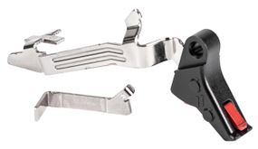 Спусковий гачок з тягою ZEV PRO Flat Face Upgrade Bar Kit. Glock Gen5. Чорний/червоний