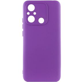 Чехол Silicone Cover Lakshmi Full Camera (AAA) для Xiaomi Redmi 12C Full camera, Фіолетовий/Amethyst