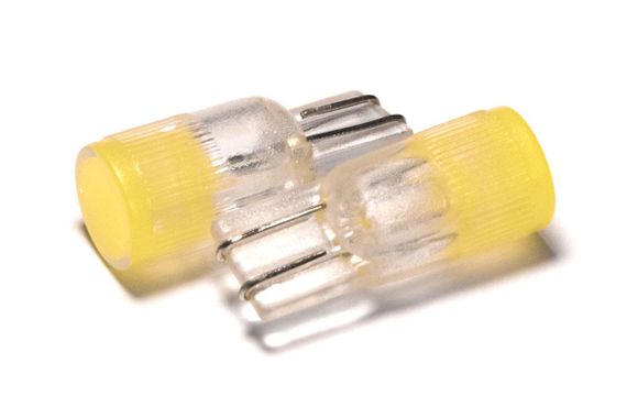 Світлодіодна лампа StarLight T10 1 діод СІВ 12 V 0.5 W WHITE прозорий цоколь | Зображення 1