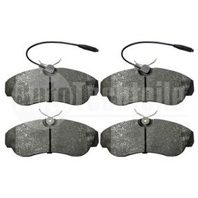 Колодки тормозные передние Peugeot Boxer 94-02, AutoTechteile, 504 0186, 36884