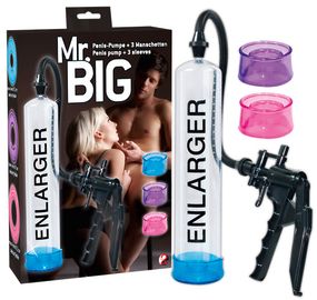 Чоловіча помпа - Mr. Big 3 Sleeve System Pump