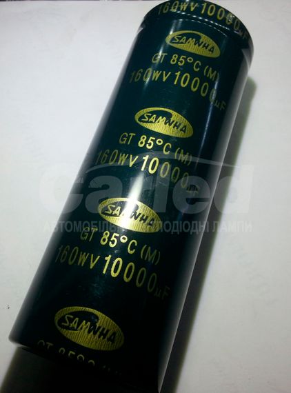 10000mkf - 160v GT 51*140 SAMWHA (клеми з гвинтовим кріпленням) -25°C ~ + 85°C | Зображення 2